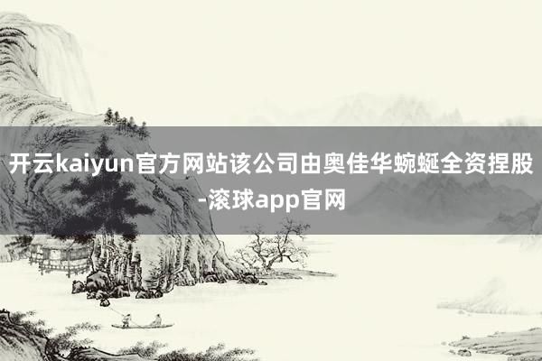开云kaiyun官方网站该公司由奥佳华蜿蜒全资捏股-滚球app官网