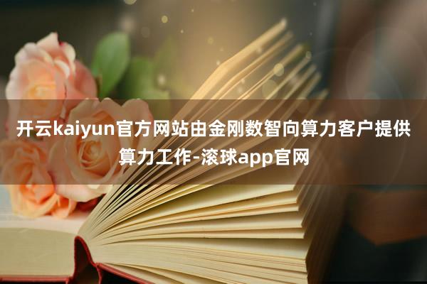 开云kaiyun官方网站由金刚数智向算力客户提供算力工作-滚球app官网